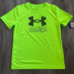 Under Armour Kids Bright Lime T-Shirt